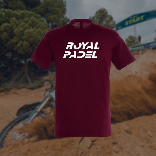 Short Sleeve T-Shirt Maroon Pulley Camp